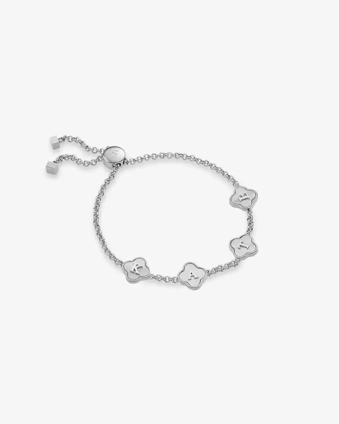 Personalised Clover Bracelet