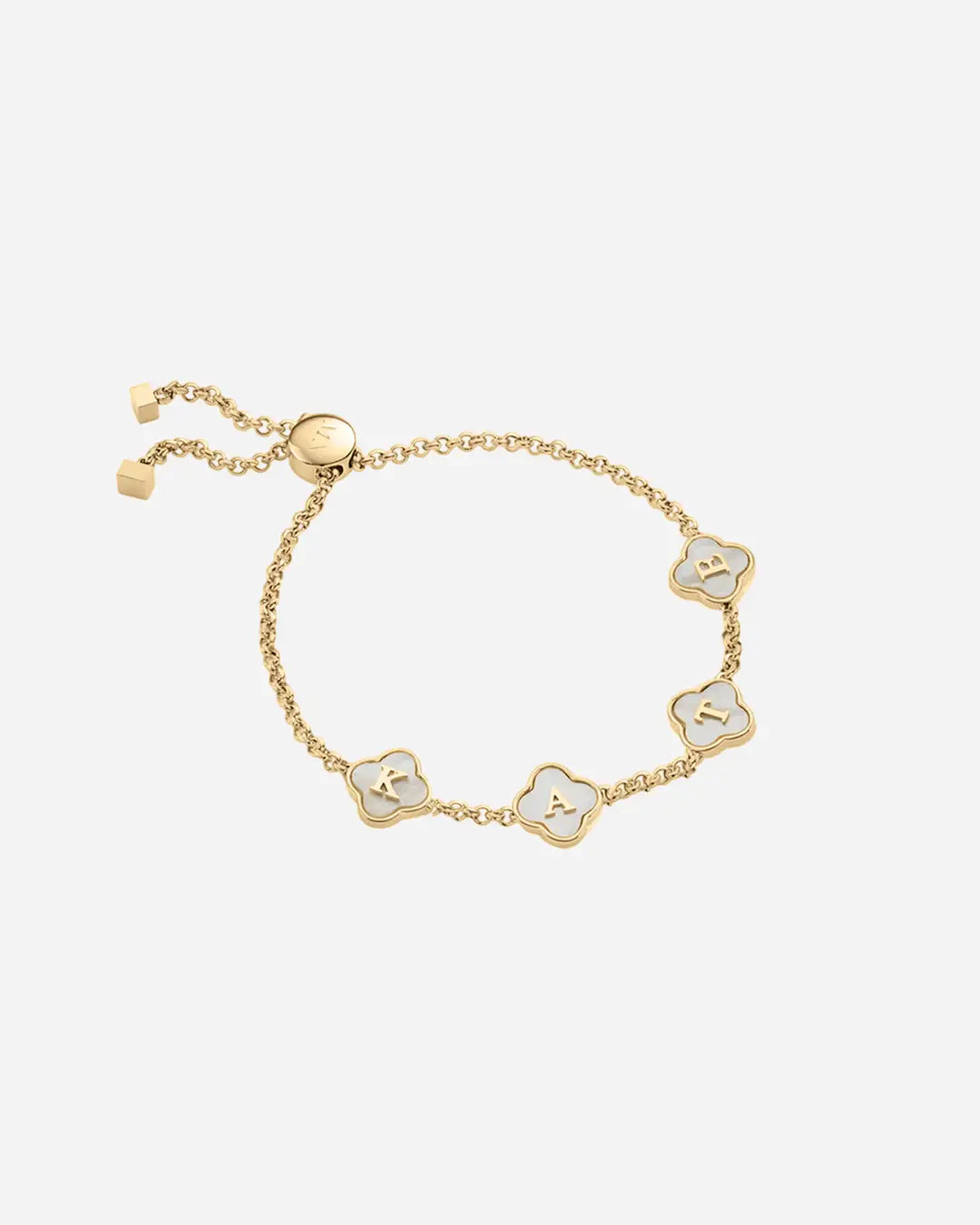 Personalised Clover Bracelet