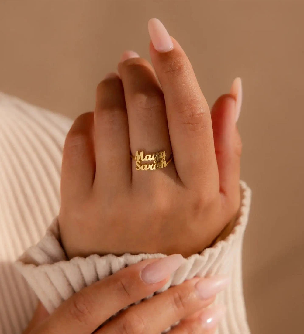 Personalised Name Ring