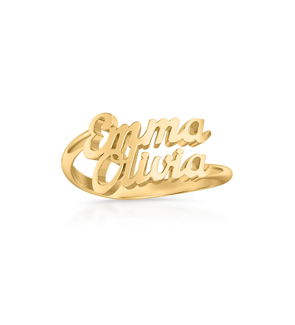 Personalised Name Ring